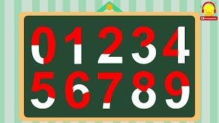 สอนเขียนเลขอารบิก 0-9 Teach Arabic Numbers 0-9