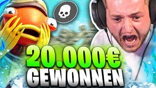 FAST in IRL gestorben?  ICH zittere des TODES  20.000€ WIN in Fortnite  Bruch Turnier Teil 3