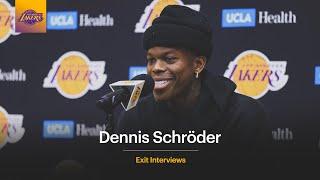 Dennis Schröder  2022-23 Lakers Exit Interviews