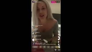 US Fitness Model Laci Kay Somers InstaLive 200727 #5