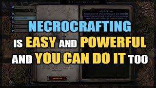 PATH of EXILE Necropolis is Actually the EASIEST Gear Crafting in the Game - DIY GUIDE