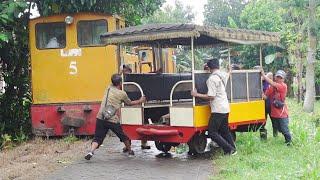 TERNYATA MASIH ADA JALUR LORI LINTAS KABUPATEN  COCOK BUAT KERETA WISATA