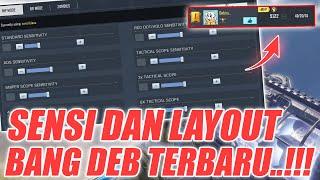 SETTINGAN DAN SENSITIVITAS TERBAIK COD MOBILE - BANYAK AKUN LEGEND PAKE SETTING INI - CODM Indonesia