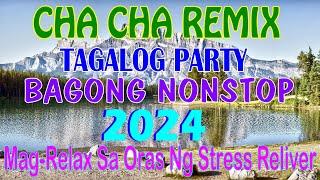 BAGONG NONSTOP CHA CHA LOVE SONGS REMIX 2024️BEAUTIFUL CHA CHA DISCO REMIX COLLECTION #chachacha