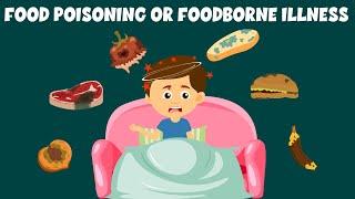 Food Poisoning Symptoms Causes and Treatment - Video for Kids - Learning Junction