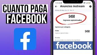 cuánto paga facebook por reproducciones