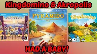 Pyramido Review - Kingdomino and Acropolis Had a Baby