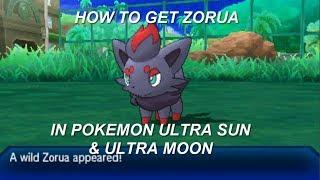 How to get Zorua in Pokemon Ultra Sun & Ultra Moon