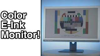 Dasung Announces First Color Desktop E-Ink Monitor
