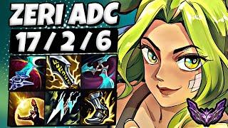 Zeri vs Ezreal ADC  TripleKill  Patch 14.19 Korea Master 