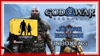 God of War Ragnarök Jötnar Edition UNBOXING w GoW 2018 Steelbook Comparison