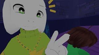️Asriel and Chara accidentally get stuck in a different universe️ VRchatUndertale