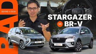 Hyundai Stargazer GLS Premium IVT Vs. Honda BR-V V CVT  AutoDeal Comparo