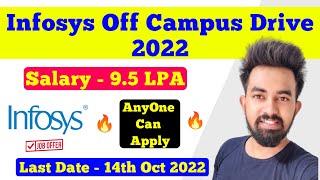  Infosys Off Campus Drive 2022  Infosys Hiring Freshers  Chandan Patel