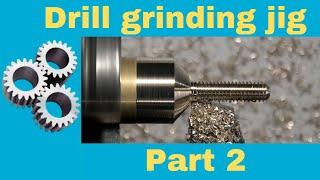 4 Facet drill grinding jig  part 2