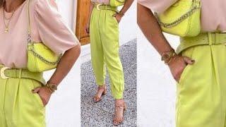 COMBINACIONES de ROPA LOOKS y OUTFITS con PANTALON ATUENDOS MODERNOS SENCILLOS y ELEGANTES