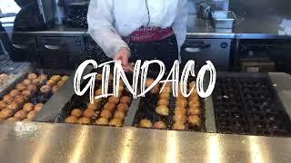 Tokyo 2019  Gindaco Takoyaki cooking video