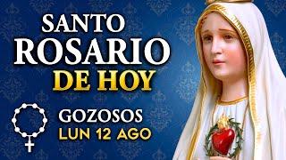 ROSARIO de HOY Misterios Gozosos del Santo Rosario  Lunes 12 de Agosto 2024