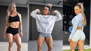 Stephanie Sanzo Hardcore Leg workout compilation  Beast female fitness motivation the fitness void