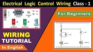 Motor Auto Start And Not Stop  Electrical Logic Control Wiring Class 1 @TheElectricalGuy