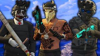 Top 5 BEST PVP Outfits - GTA ONLINE Military Tryhards Grinders