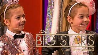 Mode-Expertinnen Mila und Claudia  Little Big Stars mit Thomas Gottschalk  SAT.1