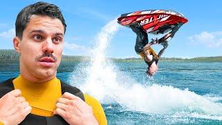 I Backflipped a Jet Ski With No Experience