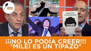 EL ZURDO DE TENEMBAUM SE RINDIÓ ANTE LOS PIES DE MILEI Y TIRÓ LA TOALLA UN MAGNETISMO INDISCUTIBLE