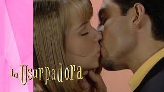 Paulina y Carlos Daniel no pueden ocultar su amor  La Usurpadora - Televisa