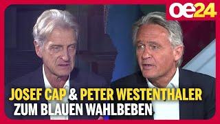 Josef Cap & Peter Westenthaler zum blauen Wahlbeben