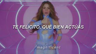 Shakira Rauw Alejandro - Te Felicito Letra Te felicito qué bien actúas