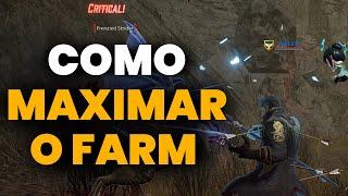 LINEAGE 2M - UMA DICA DE COMO MAXIMIZAR SEU FARM DIÁRIO TESTANDO CLASSES COM ATAQUE EM ÁREA AOE