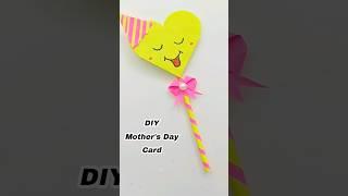 DIY Happy Mothers Day Card  #youtubeshorts #diy #mothersday #shortvideo  #howtomakemothersdaycard