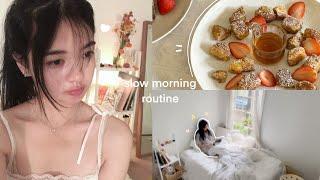 Simple Morning Routine Slow Early Mornings Baking French Toast & How I Start a Productive Day