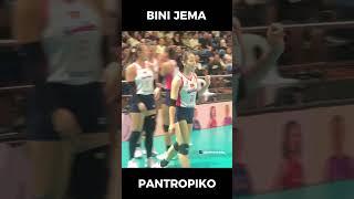 Jema Galanza dances to Bini’s Pantropiko #volleyball #pvl2024 #jemagalanza #bini #pantropiko #ccs