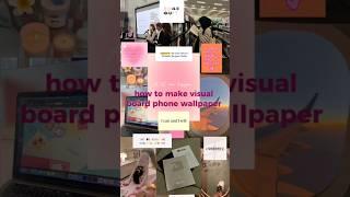 Quick Vision Board Tutorial Add goal visuals & affirmations. #VisionBoard #Goals #visualclarity