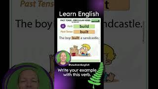 Past Tense of BUILD in English  English Pronunciation of BUILT