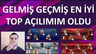 GELMİŞ GEÇMİŞ EN İYİ TOP AÇILIMIM OLDU  PES 2021 MOBILE CLUB SELECTİON TOP AÇILIMI