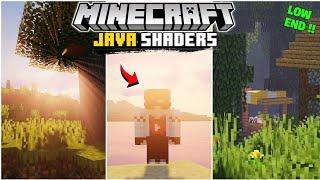 Top 3 Best Minecraft Java Shaders For Low End PC  Minecraft Shaders 1.19