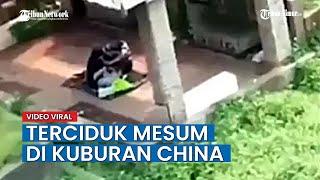 VIRAL Video Sepasang Kekasih Kepergok Mesum di Kuburan China Siang Hari