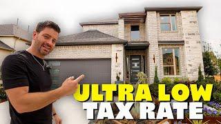 Massive DALLAS TEXAS New Construction Homes with the Lowest PROPERTY TAXES