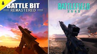 Battlebit vs Battlefield 2042 - Details and Physics Comparison