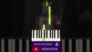 How to play Byzantine Theme in Sid Meiers Civilization VI? EASY tutorial #synthesia #civilization6