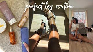 Silky Soft MARK FREE LEG ROUTINE 2023 version  dark spots texture cellulite etc..