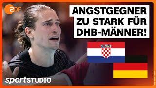 Kroatien –  Deutschland Handball Highlights  Olympia Paris 2024  sportstudio