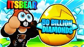 HOW TO HATCH 50000000000 DIAMONDS FROM AN EGG?  Pet Simulator X Challenges #2