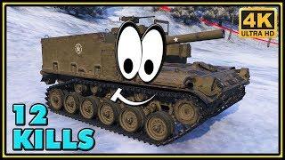 M44 - 12 Kills - World of Tanks Arty Gameplay - 4K Video