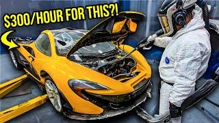 How To Make A Flooded $2000000 McLaren P1 Look Like New Again $300HOUR