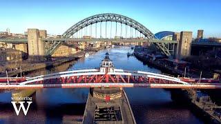 The Best View in Newcastle  Ambient City Sounds 4K