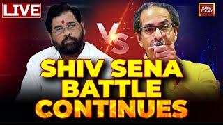 Supreme Court LIVE Uddhav Thackeray vs Eknath Shinde In Supreme Court  Shiv Sena India Today LIVE